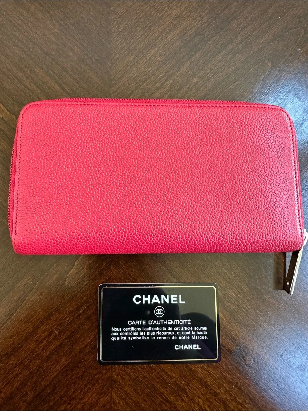 CHANEL Timeless Zip-Around Wallet